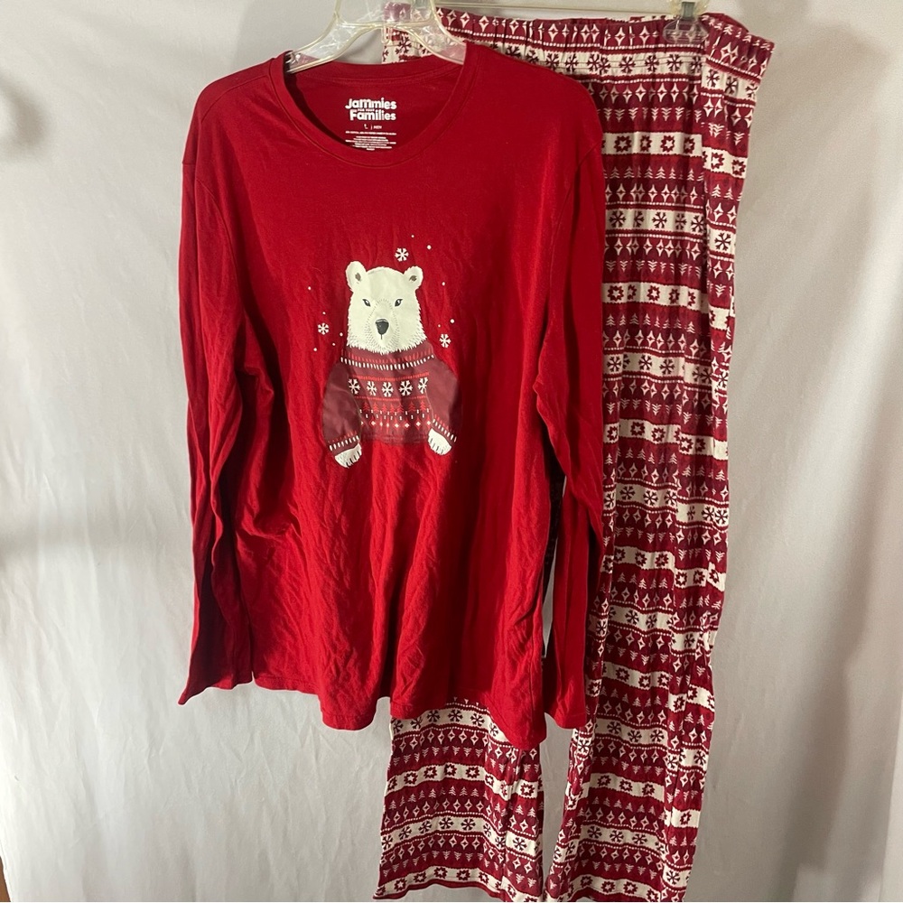 Jammies for your Families Polar Bear Fair Isle pjs